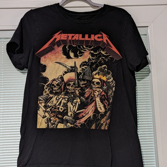 Women's Medium Metallica Four Horsemen T-shirt Tee - Picture 1 of 4